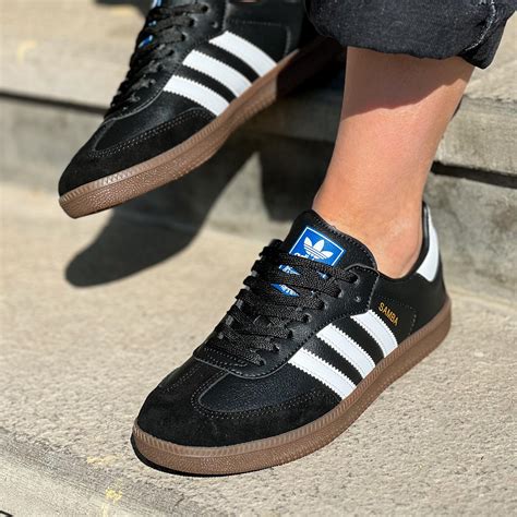 samba black sneakers